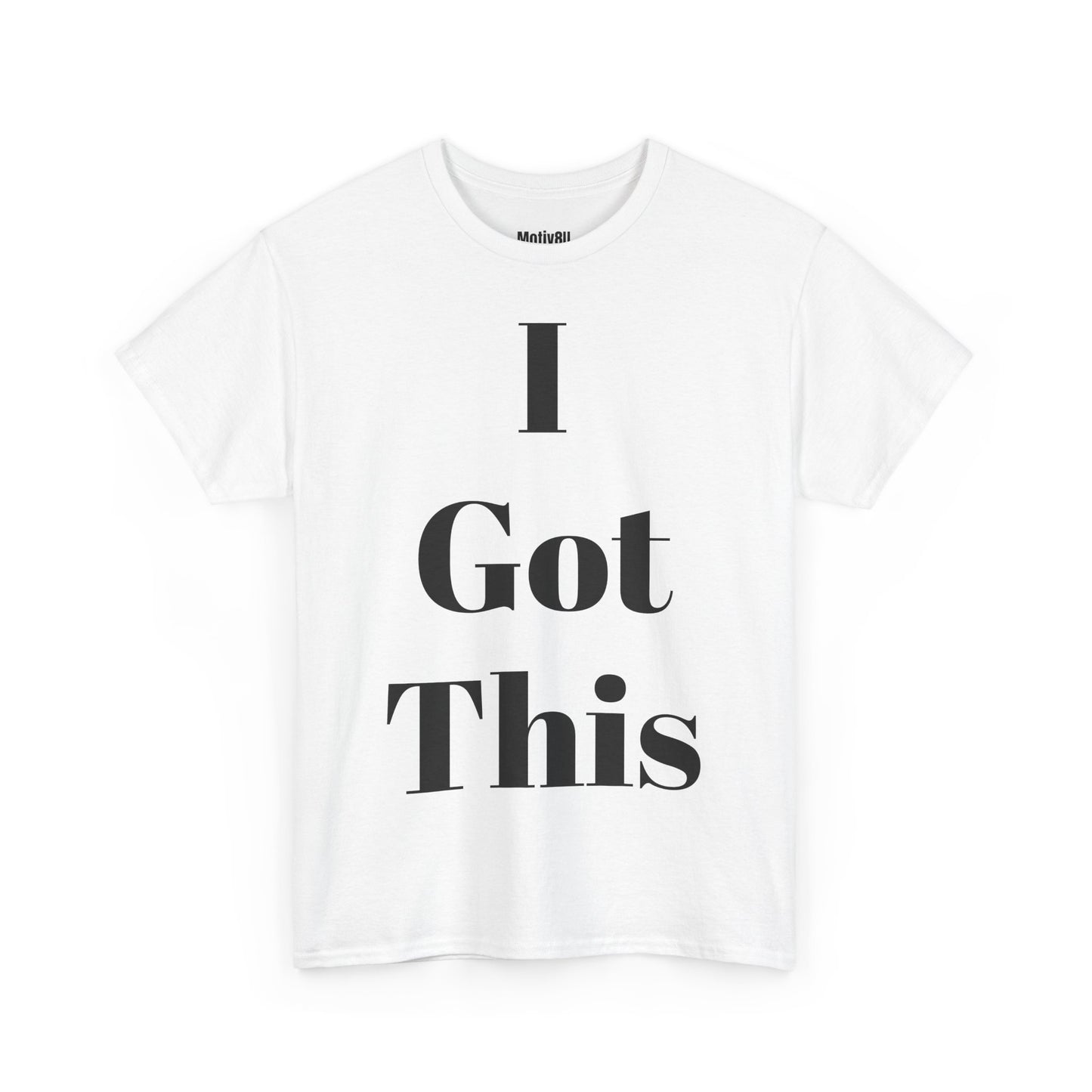 I Got This Unisex Heavy Cotton Tee, Inspirational T-Shirt, Motivational Apparel, Gift for Spirituality, Casual Everyday Wear